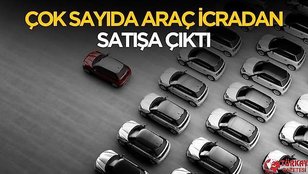 İracadan çok sayıda araç satışa çıkacak! Ayrıntılar belli oldu