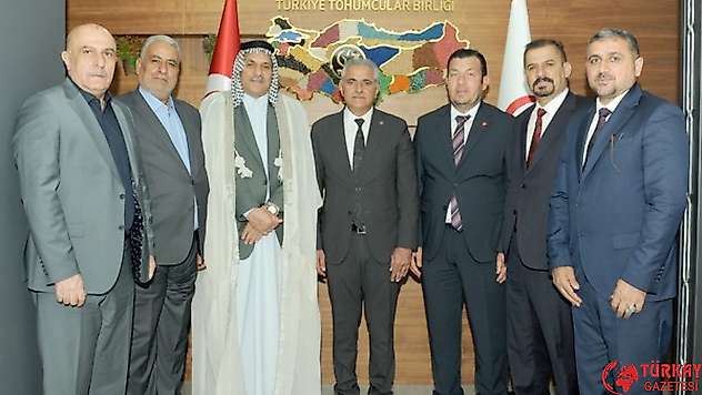 Irak Çiftçi Heyeti TÜRKTOB'u ziyaret etti