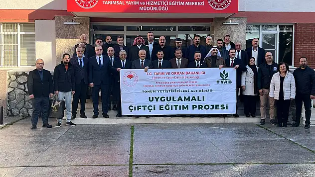 Iraklı çiftçilerin katıldığı çiftçi eğitim programı başarıyla tamamlandı