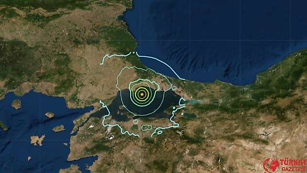 İstanbul'da deprem! Peş peşe beşik gibi sallandı