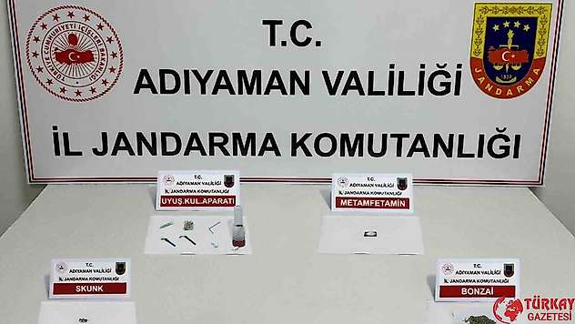 Adıyaman'da jandarma ekiplerinden uyuşturucuya geçit yok