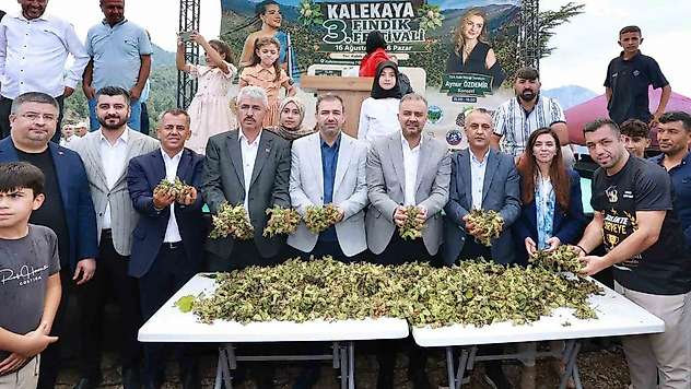 Kahramanmaraş'ın Karadeniz'i Kalekaya'da Fındık Festivali