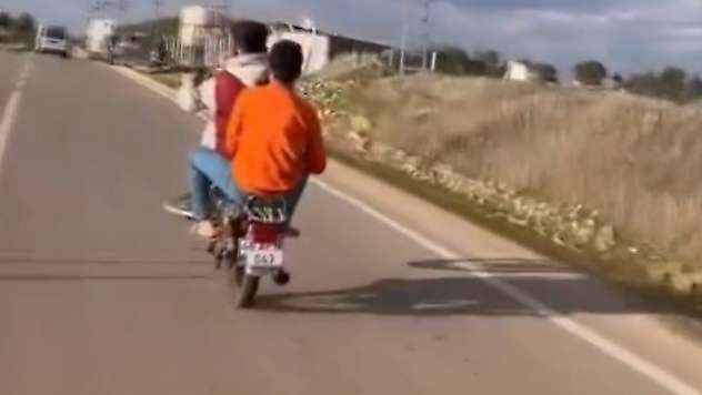 Kahramanmaraş'ta akrobatik hareketler yapan motosikletliye 47 bin TL ceza