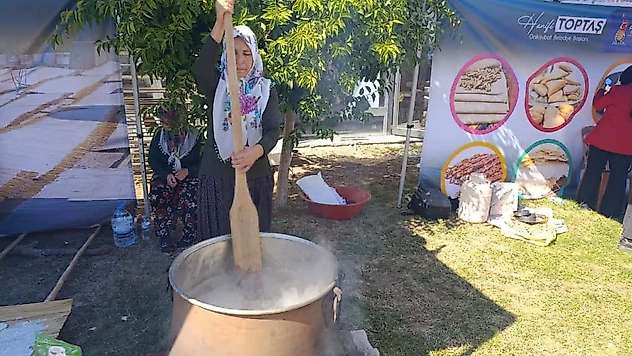 Kahramanmaraş'ta geleneksel bağ bozumu festivali