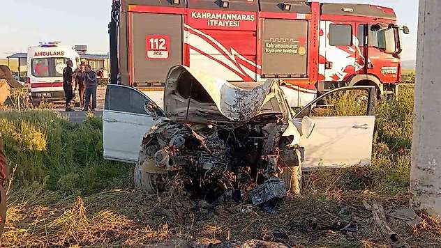 Kahramanmaraş'ta kaza: 1 yaralı