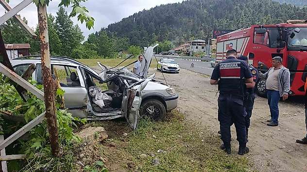 Kahramanmaraş'ta trafik kazası: 1 yaralı