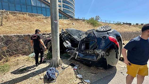 Kahramanmaraş'ta trafik kazası: 2 ağır yaralı