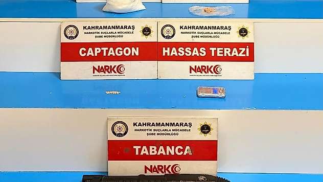 Kahramanmaraş'ta uyuşturucu operasyonu: 1 tutuklama