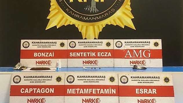 Kahramanmaraş'ta uyuşturucu operasyonu: 5 tutuklama