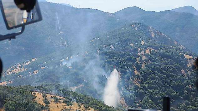 Kahramanmaraş'taki orman yangınları söndürüldü