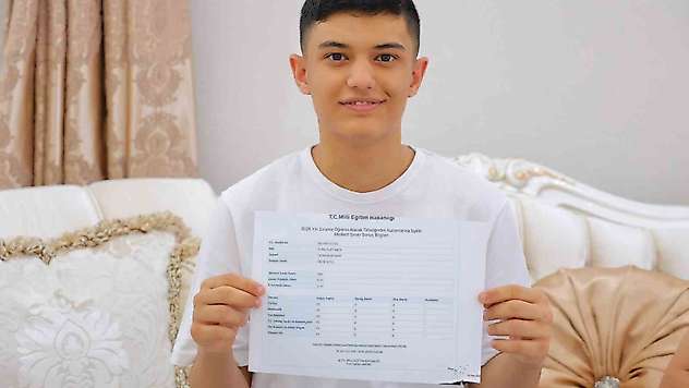 Kahramanmaraşlı depremzede LGS'de 500 tam puan aldı