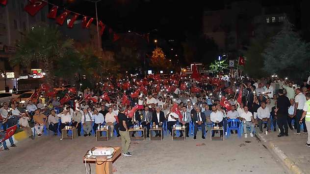 Kahta'da 15 Temmuz Milli Birlik ve Demokrasi Günü anıldı
