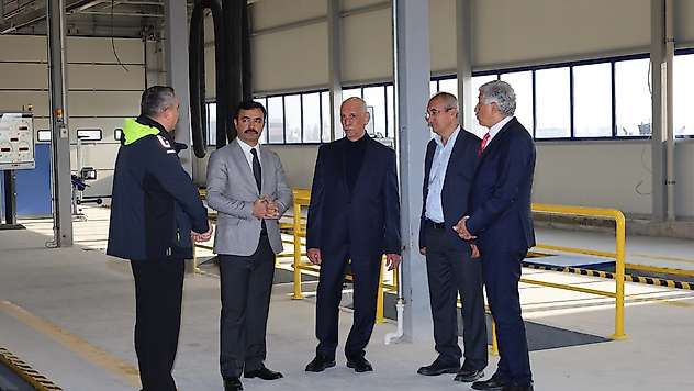 Kahta'da Araç Muayene İstasyonu hizmete başladı