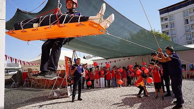 Kahta'da İtfaiye Haftası etkinlikleri başladı