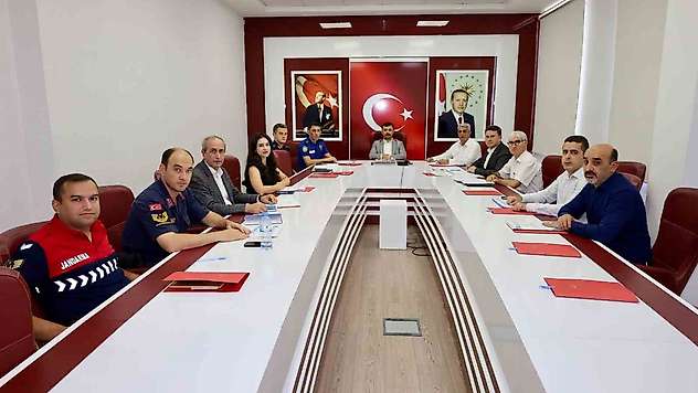 Kahta'da okul güvenliği toplantı gerçekleştirildi