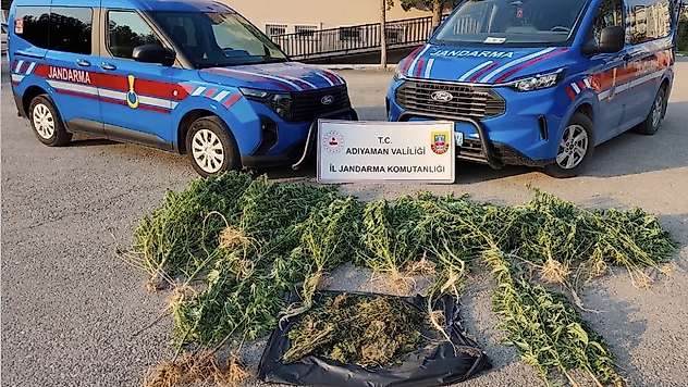 Kahta'da uyuşturucu operasyonu