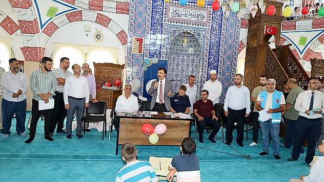 Kahta'da Yaz Kur'an Kursu ödüllü bilgi yarışması düzenlendi