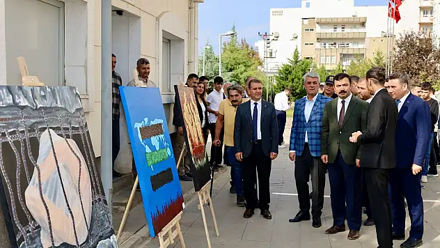 Kahta'da Yıkıntıların Sessizliği Resim Sergisi