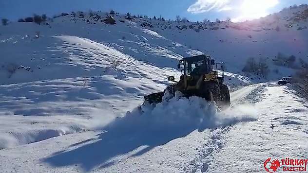 Adıyaman'da kar nedeniyle 16 köye ulaşım sağlanamıyor