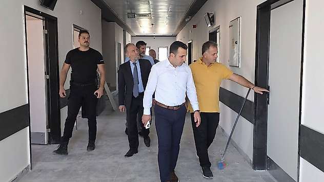 Kaymakam Algın 3 Nolu Aile Sağlık Merkezinde incelemelerde bulundu