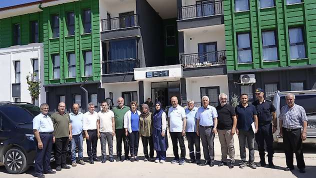 Kaymakam Algın: Konutlarında ikamete başlayan vatandaşlara hayırlı olsun, devletimiz var olsun