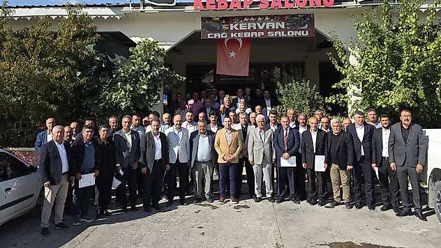 Kaymakam Algın Muhtarlarla bir araya geldi