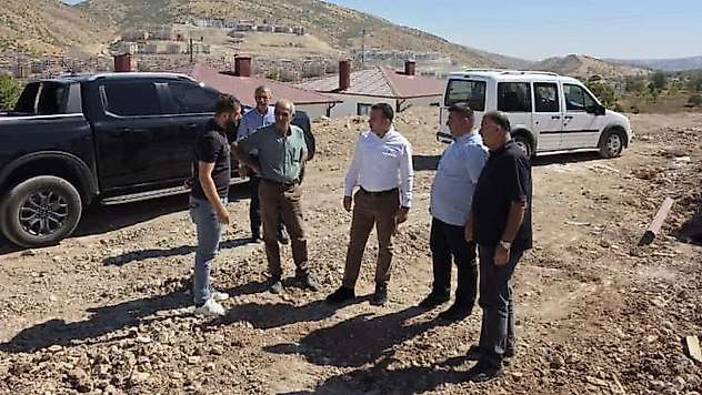 Kaymakam Algın Yukarıçöplü Köyünde incelemelerde bulundu