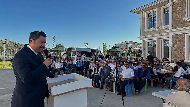 Kaymakam Bozkurtoğlu için veda yemeği düzenlendi