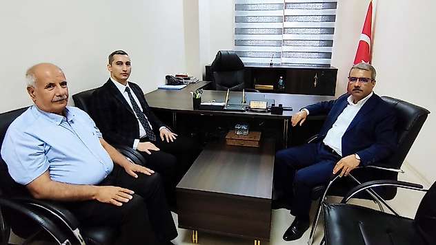 Kaymakam Gökçayır'dan Başkan Duranay'a ziyaret
