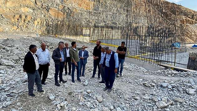 Kaymakam Göngör Ünlüce Köyünde incelemelerde bulundu