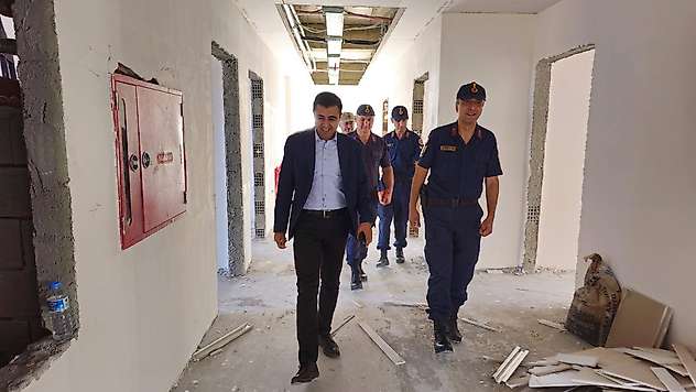 Kaymakam Güngör, İlçe Jandarma Komutanlığını Ziyaret Etti