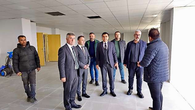 Kaymakam Güngör Öğretmenevinde incelemelerde bulundu