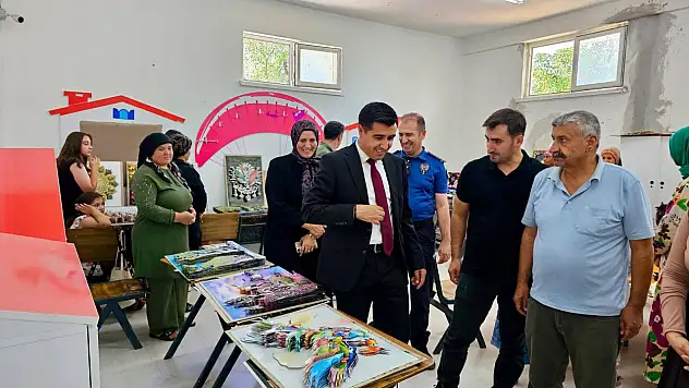 Kaymakam Güngör, Tut Aile Destek Merkezini ziyaret etti