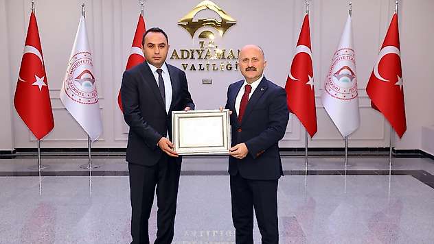 Kaymakam Partal'dan Vali Varol'a ziyaret