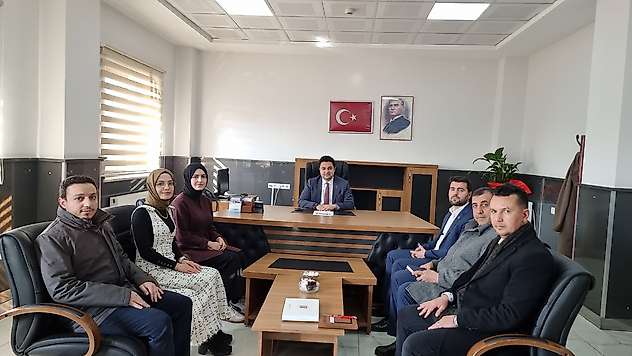 Kaymakam Seyhan'dan ilçe sağlık müdürlüğüne ziyaret