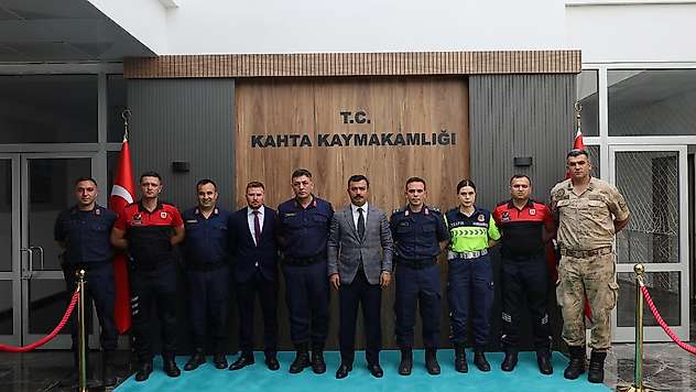 Kaymakam Soysal'a Jandarma Teşkilatı'nın 186. kuruluş yıl dönümünde anlamlı ziyaret