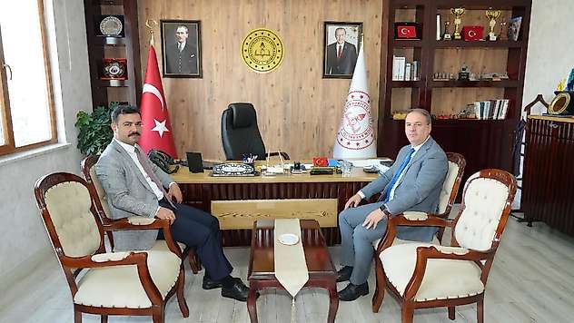 Kaymakam Soysal'dan İl Müdürü Tosun'a ziyaret