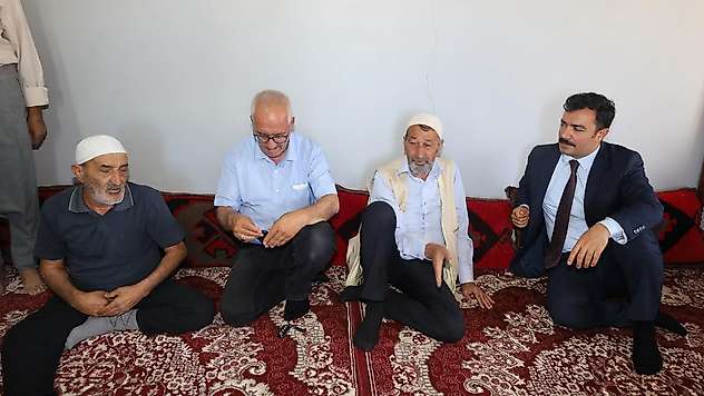 Kaymakam Soysal'dan Kıbrıs Gazilerine vefa ziyareti
