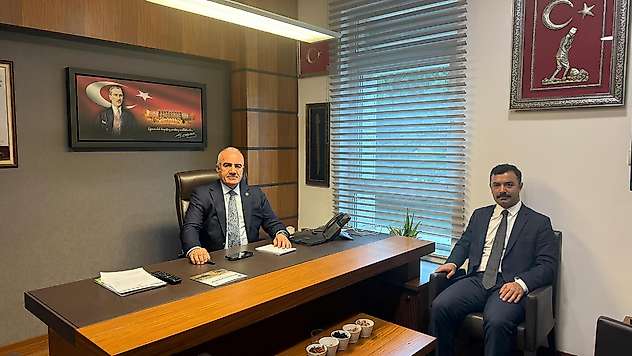 Kaymakam Soysal'dan Milletvekili Özhan'a ziyaret