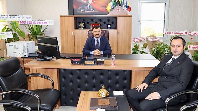 Kaymakam Soysal'dan Seçilmiş'e hayırlı olsun ziyareti
