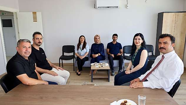 Kaymakam Soysal'dan Yeşilay Adıyaman şubesine ziyaret