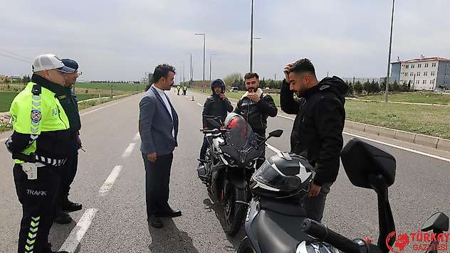 Kaymakam Soysal yol kontrol ve uygulama noktalarını ziyaret etti