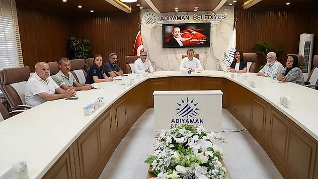Kent Konseyi heyeti başkan Tutdere ile bir araya geldi