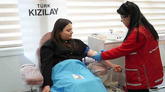 Kızılay'a 3 milyonuncu kan bağışı Gaziantep'ten