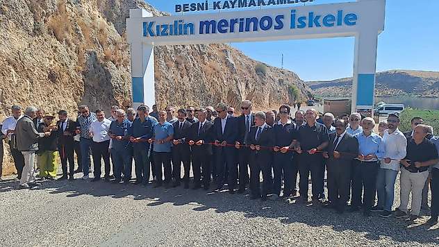 Kızılin Merinos İskelesi'nin açılışı gerçekleştirildi