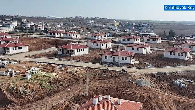 Adıyaman Külafhöyük Köyü deprem evlerinde sona gelindi