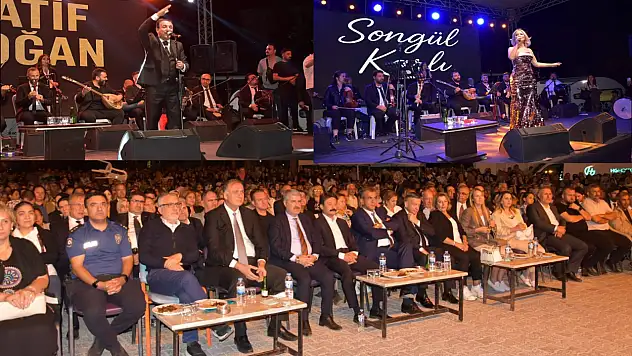 Latif Doğan ve Songül Karlı söyledi, davetliler coştu