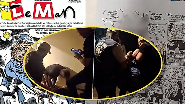 Leman dergisi karikatürüyle ilgili 4 kişi tutuklandı