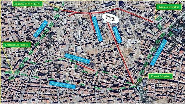 Malatya 3. Etap Ada Dışı altyapı ve çevre düzenlemesi