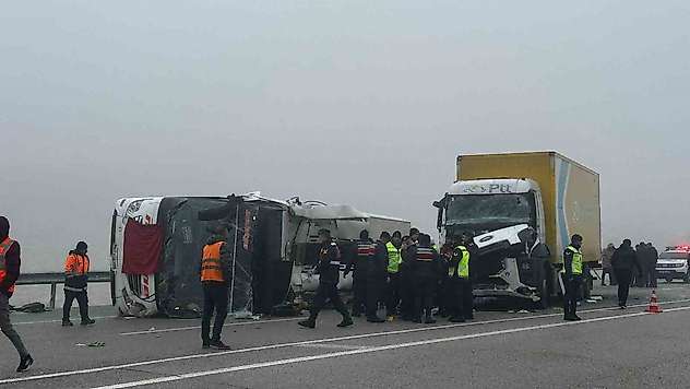 Malatya'da 5 kişinin öldüğü otobüs kazasında şoföre 9 yıl 6 ay hapis
